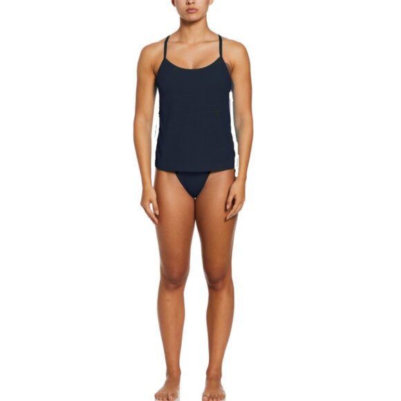 Brand New Nike Swim Essential Layered Tankini Top - Picture 3 of 8